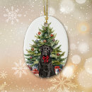 Search for black labrador christmas tree decorations Animal