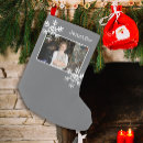 Search for grey christmas stockings Snowflakes