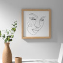 Search for abstract woman face art Woman line drawing