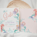 Search for baby mermaid invitations Mermaids