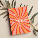 Search for peach thank you cards Colourful