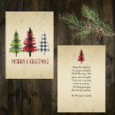Search for country style christmas cards Buffalo plaid