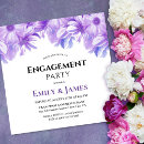 Search for lavender engagement party invitations Rustic