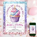 Search for unicorn cupcake invitations Rainbow