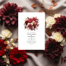 Search for scarlet wedding invitations Floral
