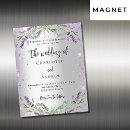 Search for lilac and silver wedding invitations Violet
