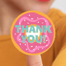 Search for thank you doughnut stickers Pink