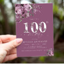 Search for purple rose invitations Botanical