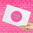Search for pink and green wedding stickers Retro