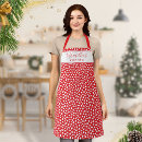 Search for red polka dot aprons Dotted
