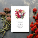 Search for ruby red wedding invitations Floral