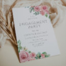 Search for blush engagement party invitations Dusty rose