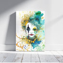 Search for clown canvas prints Modern