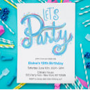 Search for electric blue invitations Modern