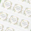 Search for botanical wedding stickers Gold