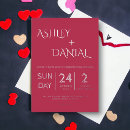 Search for magenta and silver invitations Elegant