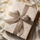 Search for brown plaid wrapping paper Autumn