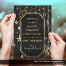 Search for new years cards Black