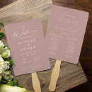 Search for dusty rose wedding programs Boho
