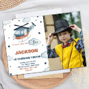 Search for helicopter birthday invitations Aeroplane