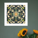 Search for white floral posters Illustration