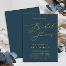 Search for blue and gold invitations Chic