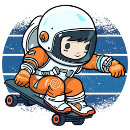 Search for comets posters Moon