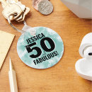 Search for milestone key rings 50th birthday