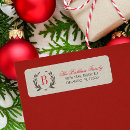 Search for laurel return address labels Rustic