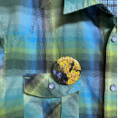 Search for purple daisy badges Pretty
