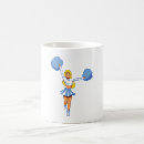 Search for pom mugs Cheerleader