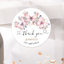 Search for butterfly 1st birthday stickers Pink