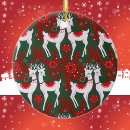 Search for retro deer christmas tree decorations Reindeer