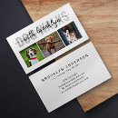 Search for dog walker business cards Unique