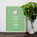 Search for keep calm and drink tea Vintage