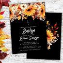 Search for autumn christening invitations Flowers