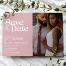 Search for dusty rose save the dates Typography