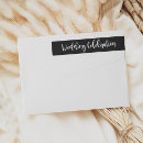 Search for handwritten wedding return address labels Stylish