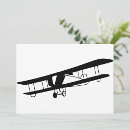 Search for vintage aeroplane invitations Aircraft