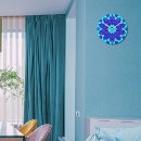 Search for flower kaleidoscope posters Blue