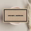 Search for rustic business cards Vintage