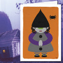Search for spider web halloween cards Witch