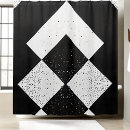 Search for black white diamond shower curtains Elegant