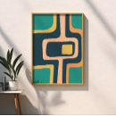 Search for teal posters Mid century