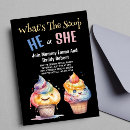 Search for scoop baby pregnancy invitations Pink or blue