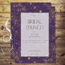 Search for purple glitter invitations Simple