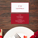 Search for red rose business cards Minimalist