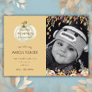 Search for pumpkin birth announcement cards Gender neutral