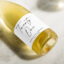 Search for 21st birthday wine labels Twenty one