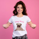 Search for pug mom tshirts Pugs